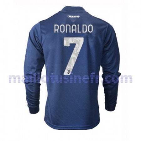 Maillot de Foot Juventus Cristiano Ronaldo 7 Extérieur 2020-21 Manches Longues Maillot de Foot Juventus Cristiano Ronaldo 7 Extérieur 2020-21 Manches Longues